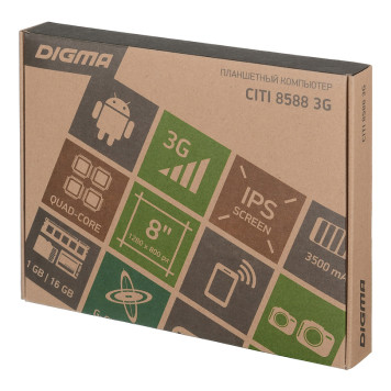 Планшет Digma CITI 8588 3G SC7731E (1.3) 4C/RAM1Gb/ROM16Gb 8