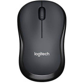 Мышь Logitech B175 черный/серый оптическая (1000dpi) беспроводная USB для ноутбука (2but)