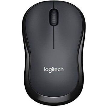 Мышь Logitech B175 черный/серый оптическая (1000dpi) беспроводная USB для ноутбука (2but) 