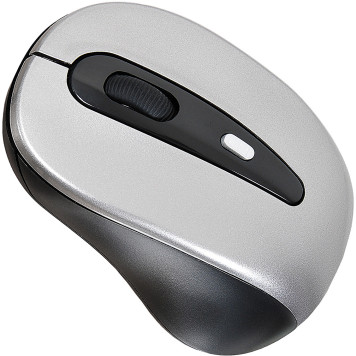 Мышь Oklick 435MW серый/черный оптическая (1600dpi) беспроводная USB (3but) -6