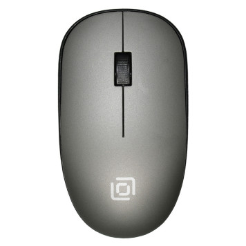 Мышь Оклик 515MW черный/серый оптическая (1200dpi) беспроводная USB (2but) -4