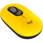 Мышь Logitech POP Mouse with emoji желтый/черный оптическая (4000dpi) беспроводная BT/Radio USB (4but)