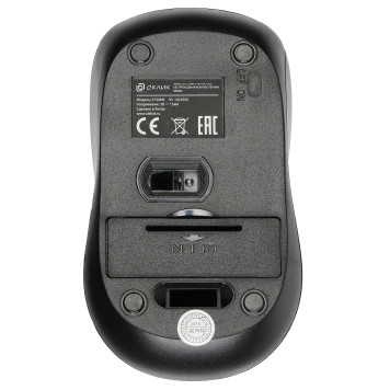 Мышь Oklick 675MW черный/красный оптическая (800dpi) беспроводная USB (2but) -4
