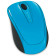 Мышь Microsoft Wireless Mobile Mouse 3500 Cyan Blue голубой оптическая (1000dpi) беспроводная USB для ноутбука (2but) 