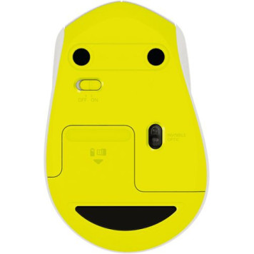 Мышь Logitech M330 Silent Plus белый/желтый оптическая (1000dpi) беспроводная USB (2but) -4
