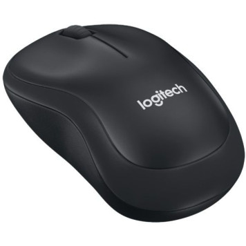 Мышь Logitech B220 черный оптическая (1000dpi) silent беспроводная USB (2but) -1