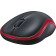 Мышь Logitech M185 красный/черный оптическая (1000dpi) беспроводная USB1.1 для ноутбука (2but) 