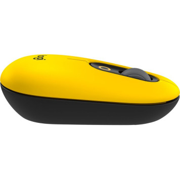 Мышь Logitech POP Mouse with emoji желтый/черный оптическая (4000dpi) беспроводная BT/Radio USB (4but) -2