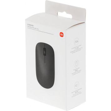 Мышь Xiaomi Wireless Mouse Lite черный оптическая (1000dpi) беспроводная USB для ноутбука (2but) -3