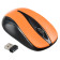 Мышь Оклик 675MW черный/оранжевый оптическая (800dpi) беспроводная USB (2but) 