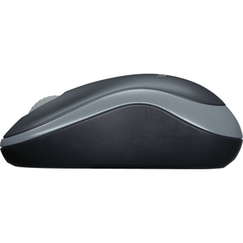 Мышь Logitech M185 серый/черный оптическая (1000dpi) беспроводная USB1.1 для ноутбука (2but) -2