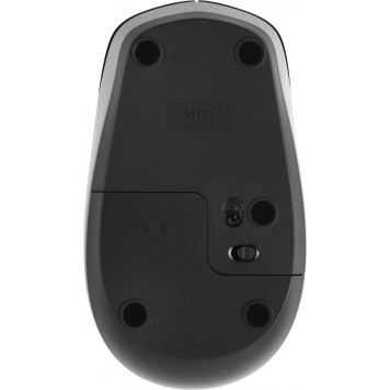Мышь Logitech M191 серый/черный оптическая (1000dpi) беспроводная USB (2but) -8