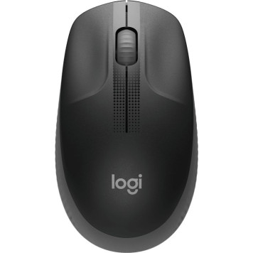 Мышь Logitech M190 черный/темно-серый оптическая (1000dpi) беспроводная USB для ноутбука (2but) -2