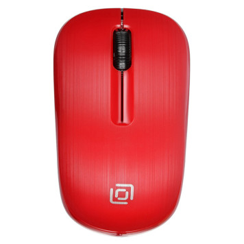 Мышь Oklick 525MW красный оптическая (1000dpi) беспроводная USB (2but) -4
