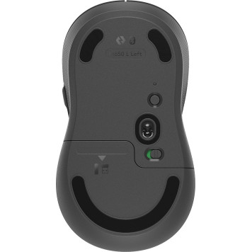 Мышь Logitech M650 L Left графитовый оптическая (4000dpi) silent беспроводная BT/Radio USB (4but) -1