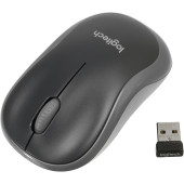 Мышь Logitech M185 серый/черный оптическая (1000dpi) беспроводная USB1.1 для ноутбука (2but)
