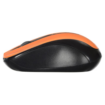 Мышь Оклик 675MW черный/оранжевый оптическая (800dpi) беспроводная USB (2but) -2