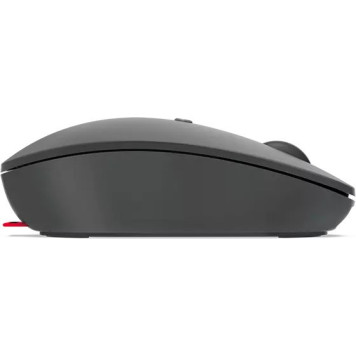 Мышь Lenovo Go серый оптическая (2400dpi) беспроводная USB-C для ноутбука (3but) -4