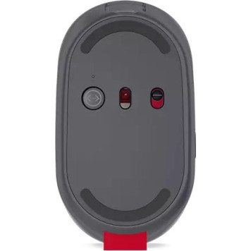 Мышь Lenovo Go серый оптическая (2400dpi) беспроводная USB-C для ноутбука (3but) -1