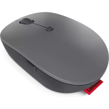 Мышь Lenovo Go серый оптическая (2400dpi) беспроводная USB-C для ноутбука (3but) -3