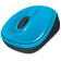 Мышь Microsoft Wireless Mobile Mouse 3500 Cyan Blue голубой оптическая (1000dpi) беспроводная USB для ноутбука (2but) 