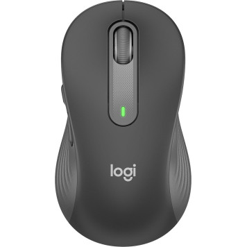 Мышь Logitech M650 L графитовый оптическая (4000dpi) беспроводная BT/Radio USB (4but) 