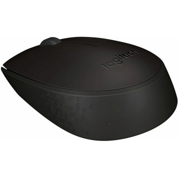 Мышь Logitech B170 черный оптическая (1000dpi) беспроводная USB для ноутбука (2but) -3