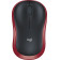 Мышь Logitech M185 красный/черный оптическая (1000dpi) беспроводная USB1.1 для ноутбука (2but) 