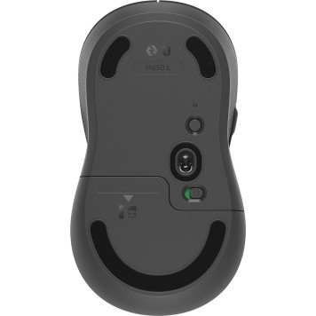 Мышь Logitech M650 L графитовый оптическая (4000dpi) беспроводная BT/Radio USB (4but) -1