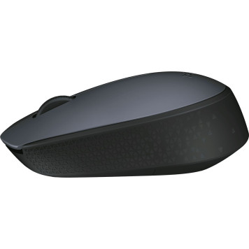 Мышь Logitech M170 черный/темно-серый оптическая (1000dpi) беспроводная USB для ноутбука (2but) -2