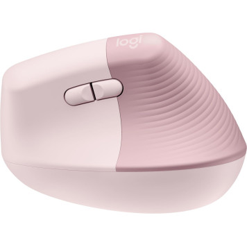 Мышь Logitech Lift розовый оптическая (1000dpi) беспроводная USB -3
