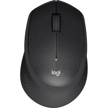 Мышь Logitech M330 Silent Plus черный оптическая (1000dpi) беспроводная USB 
