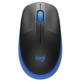 Мышь Logitech M190 темно-серый/синий оптическая (1000dpi) беспроводная USB (3but)