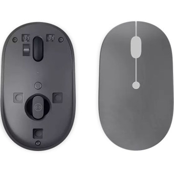 Мышь Lenovo Go серый оптическая (2400dpi) беспроводная USB-C для ноутбука (3but) -5