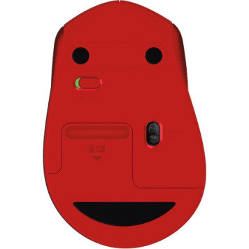 Мышь Logitech M331 Silent Plus красный оптическая (1000dpi) silent беспроводная USB -4