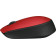 Мышь Logitech M170 красный/черный оптическая (1000dpi) беспроводная USB (3but) 
