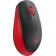 Мышь Logitech M190 красный/черный оптическая (1000dpi) беспроводная USB (2but) 