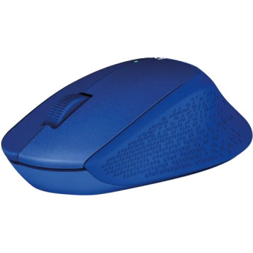Мышь Logitech M331 Silent Plus синий оптическая (1000dpi) silent беспроводная USB (3but) -2