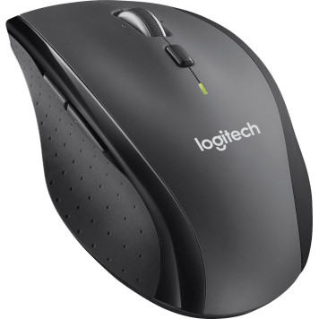 Мышь Logitech M705 черный/серый оптическая (1000dpi) беспроводная USB для ноутбука (5but) -1