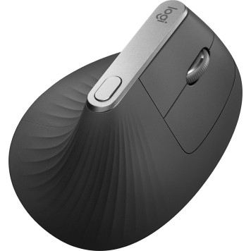 Мышь Logitech MX Vertical черный/серебристый оптическая (4000dpi) беспроводная BT/Radio USB (4but) -2