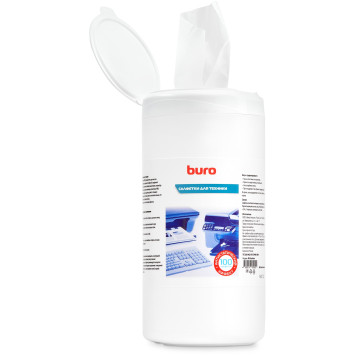 Салфетки Buro BU-Asurface для поверхностей туба 100шт влажных -2