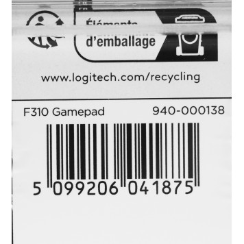 Геймпад Logitech F310 черный/синий USB (940-000138) -5