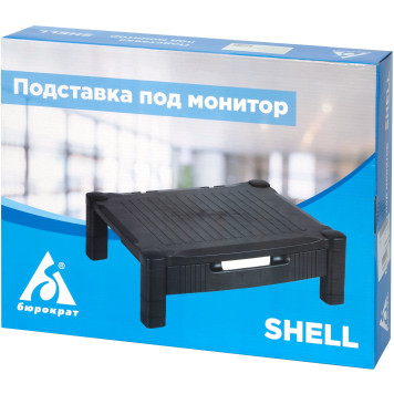 Подставка под монитор Бюрократ Shell черный -10
