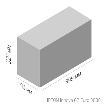 Источник бесперебойного питания Ippon Innova G2 Euro 3000 2700Вт 3000ВА черный -4