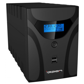Источник бесперебойного питания Ippon Smart Power Pro II Euro 1200 720Вт 1200ВА черный -1