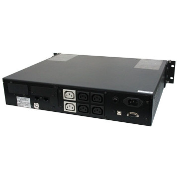 Источник бесперебойного питания Powercom King Pro RM KIN-1500AP LCD 900Вт 1500ВА черный -2