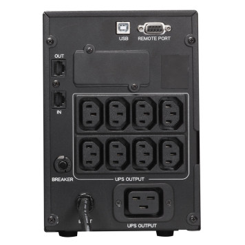 Источник бесперебойного питания Powercom Smart King Pro+ SPT-1500-II LCD 1200Вт 1500ВА черный -1