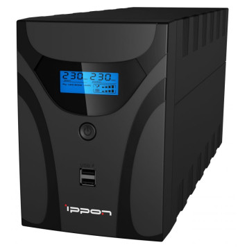 Источник бесперебойного питания Ippon Smart Power Pro II Euro 1600 960Вт 1600ВА черный -1