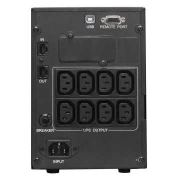 Источник бесперебойного питания Powercom Smart King Pro+ SPT-1000-II LCD 800Вт 1000ВА черный 