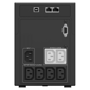 Источник бесперебойного питания Ippon Smart Power Pro II 1200 720Вт 1200ВА черный -2